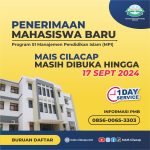 Perpanjangan Waktu PMB T.A. 2024/2025