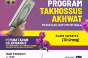 Program Takhossus Akhwat Gelombang II