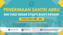 Biru dan Kuning Modern Selamat Datang Peserta Didik Baru Banner