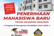 Penerimaan Mahasiswa Baru Prodi S1 Manajemen Pendidikan Islam (MPI)